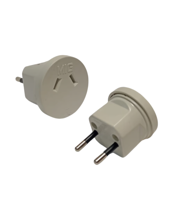 Adaptador 2 Patas (6A) Salida Estandar sin Tierra