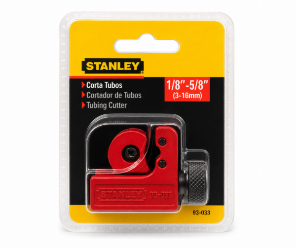 Cortadora de Caños STANLEY desde 1/8" hasta 5/8"