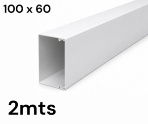 Ducto PVC 100 x 60 de 2mts