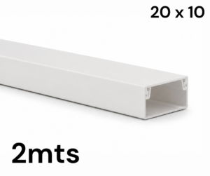 Ducto PVC 20 x 10 de 2mts