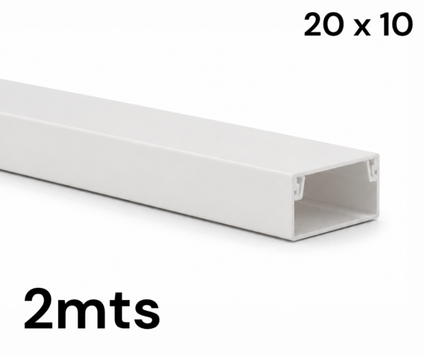 Ducto PVC 20 x 10 de 2mts
