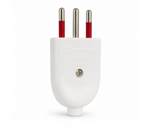 Ficha 3 Patas CONATEL Blanca