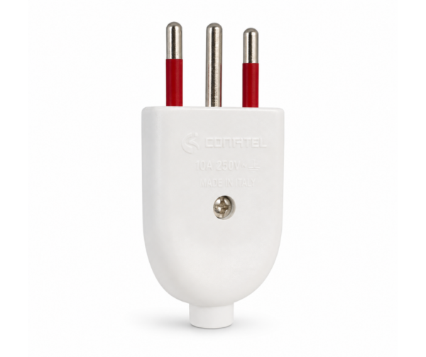 Ficha 3 Patas CONATEL Blanca