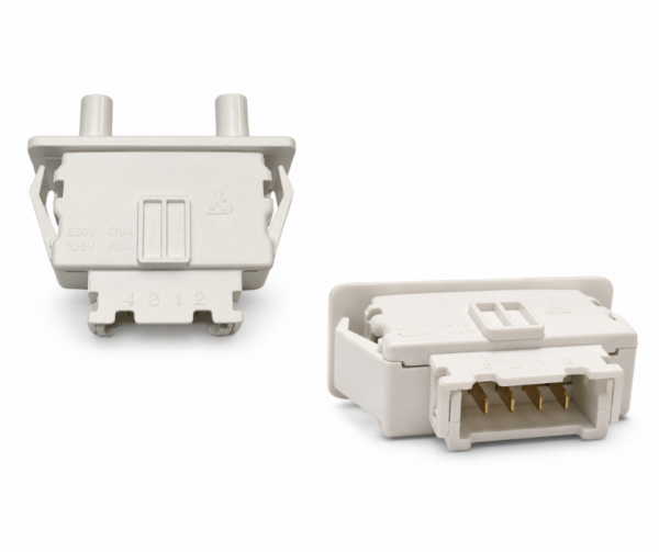 Interruptor de Puerta para Heladera con DOBLE BOTON 4 Contactos