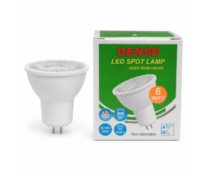 Lampara Dicroica LED de 6W Bipin Calida