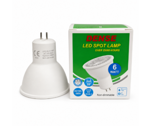 Lampara Dicroica LED de 6W Bipin Fria