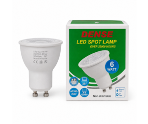 Lampara Dicroica LED de 6W GU10 Fria