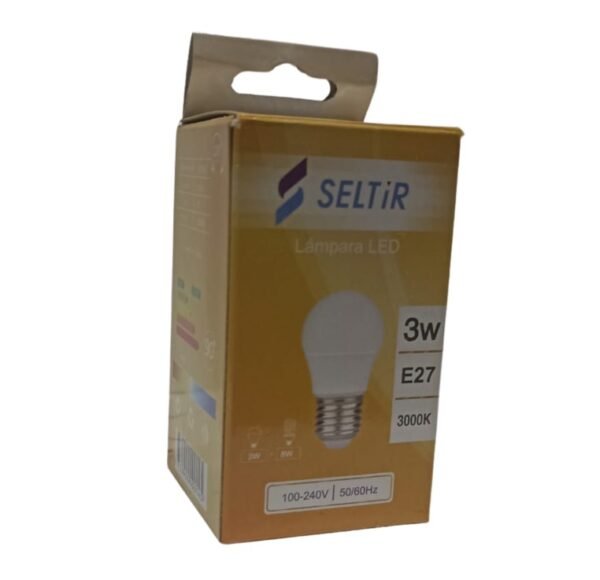 Lampara LED 3W E27 CALIDA