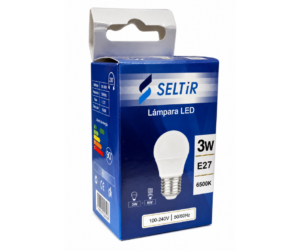 Lampara LED 3W E27 FRIA
