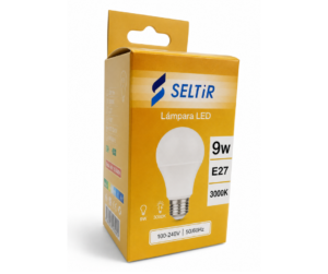 Lampara LED 9W E27 CALIDA