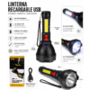 Linterna LED 10W Recargable