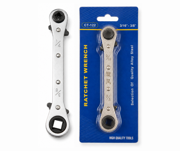 Llave Cricket para Vástagos Cuadrados (3/16", 1/4", 5/16" y 3/8")
