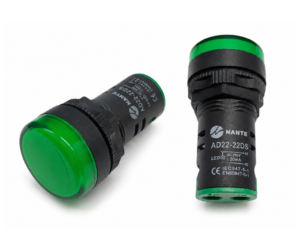 Luz Piloto LED Verde 220V Luz Piloto LED Verde 220V