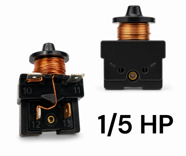 Relay Electromecanico EMBRACO de 1/5 HP