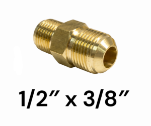Union Reduccion de 1/2" x 3/8"
