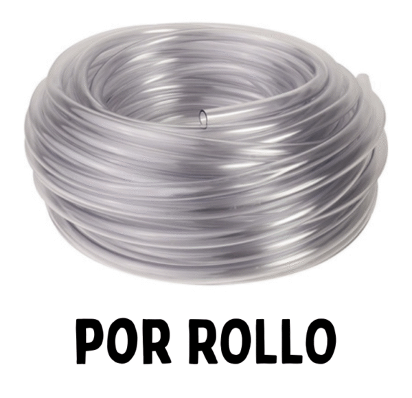 Caño de Desagüe PVC Siliconado por ROLLO de 50 mts