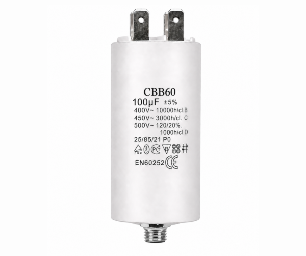 Capacitor Plastico de 100μF
