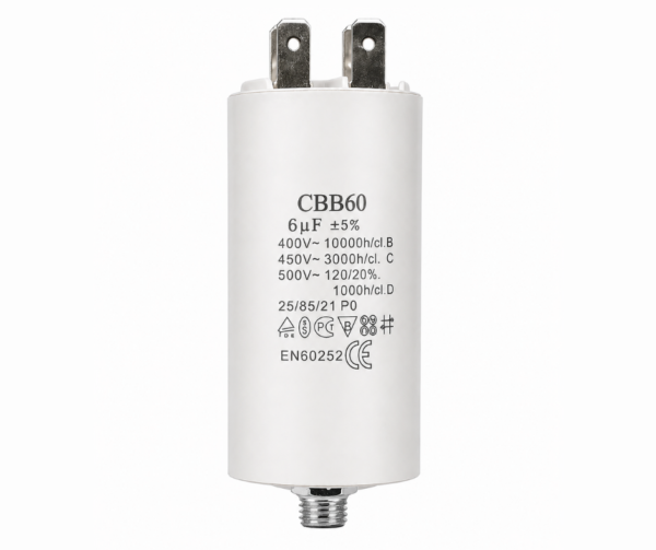 Capacitor Plastico de 6μF