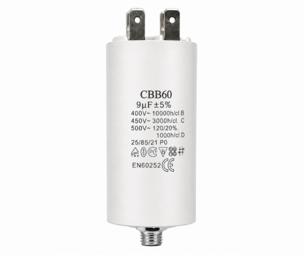 Capacitor Plastico de 9μF - 450V