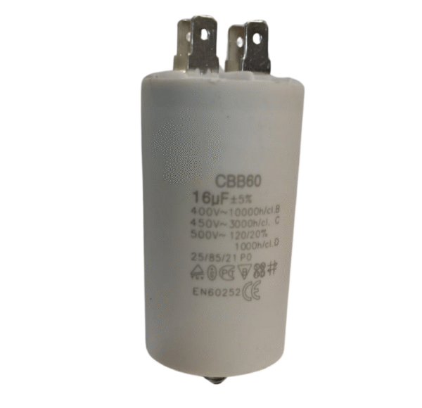Capacitor Plastico de 16μF