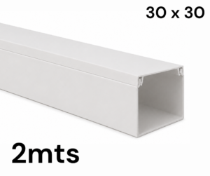 Ducto PVC 30 x 30 de 2mts