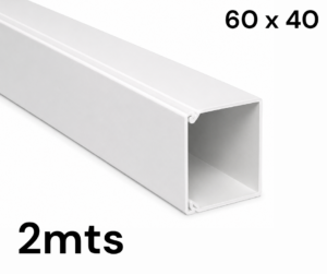 ducto 60 x 40 Ducto PVC 60 x 40 de 2mts