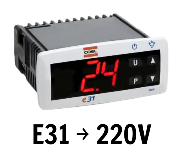 e31 220v Controlador Digital 1 Sonda COEL E31 220V