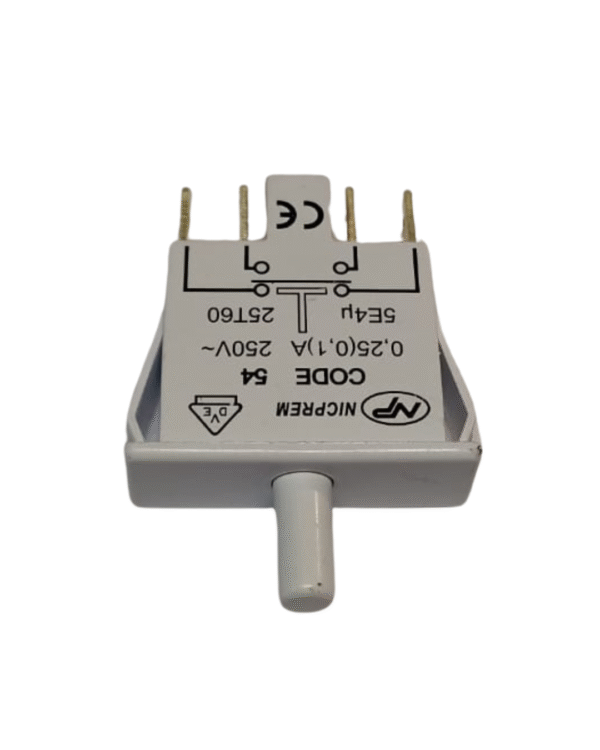 Interruptor de Puerta para Heladera 1 BOTON 4 Contactos