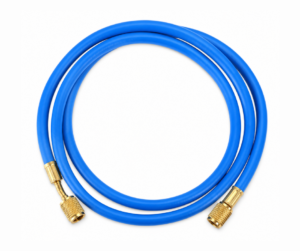 Manguera para Manifold R22 AZUL de 1.20mts de largo 1/4" x 1/4"