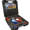 Manifold con Valija, Acoples para R134A automotriz y Sacaovulos