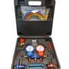 Manifold con Valija, Acoples para R134A automotriz y Sacaovulos