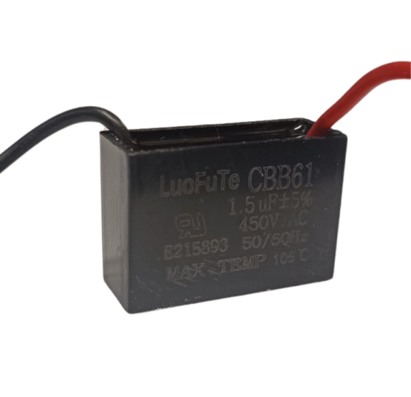 Minicapacitor de 1,5µF con CABLE