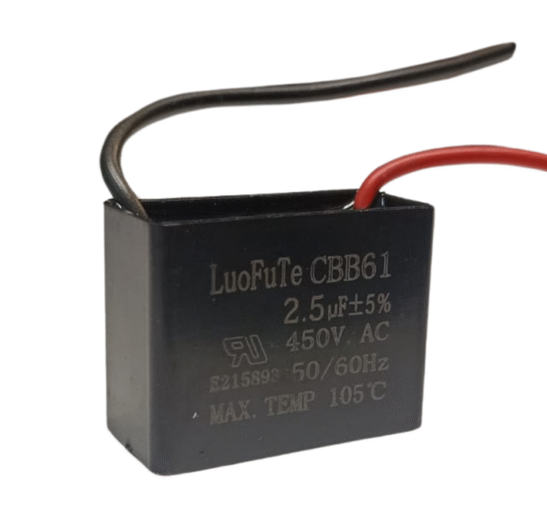 Minicapacitor de 2,5µF con CABLE