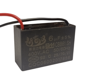 minicapacitor6uf Minicapacitor de 6µF con CABLE