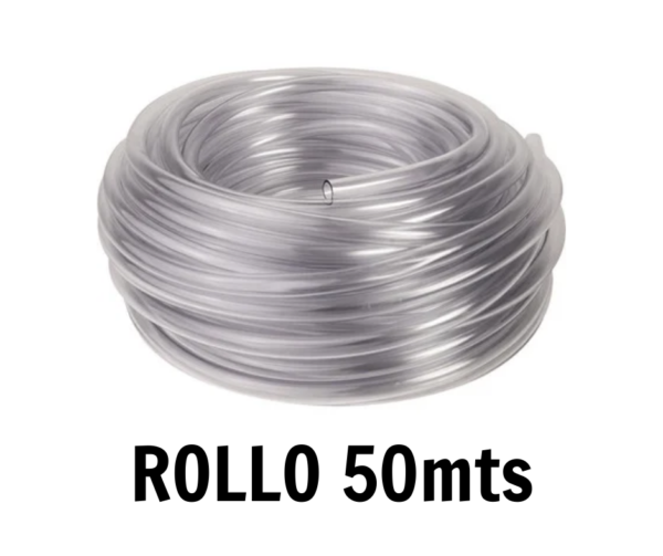 Caño de Desagüe PVC Siliconado por ROLLO de 50 mts