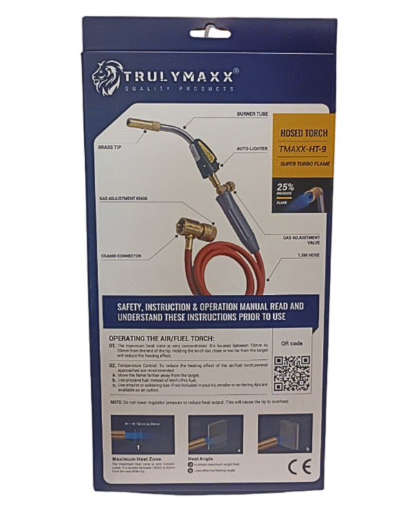 Soplete para MAPP con Manguera y Encendido Electrónico