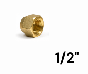 Tuerca de 1/2" para A/A