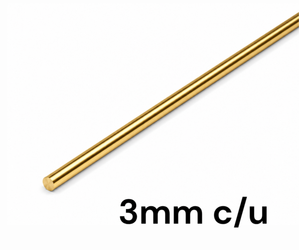 Varilla para Soldadura de Bronce de 3mm (c/u)