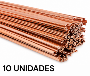 Varilla para Soldadura Cobre-Cobre 0% Plata HARRIS (10 UNIDADES)