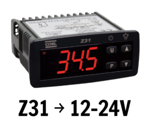 z31 12-24v Controlador Digital 1 Sonda COEL Z31 12-24V