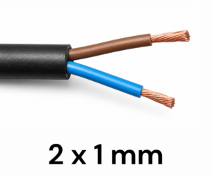 Cable Bajo Goma 2 x 1 mm POR METRO (1) Cable Bajo Goma 2 x 1 mm POR METRO