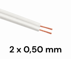 Cable Gemelo 2 x 0.50 mm POR METRO Cable Gemelo 2 x 0,50 mm POR METRO