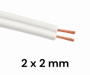 Cable Gemelo 2 x 2 mm POR METRO Cable Gemelo 2 x 2 mm POR METRO