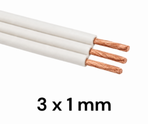 Cable Gemelo 3 x 1 mm POR METRO Cable Gemelo 3 x 1 mm POR METRO