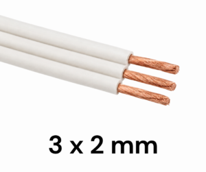 Cable Gemelo 3 x 2 mm POR METRO Cable Gemelo 3 x 2 mm POR METRO