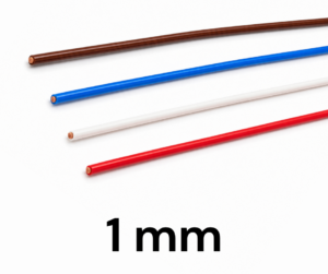 Cable Multifilar 1mm por Metro Cable Multifilar 1mm POR METRO