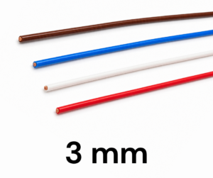 Cable Multifilar 3mm por Metro Cable Multifilar 3mm POR METRO