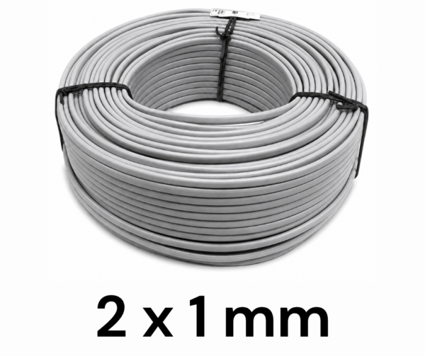 Cable Superplastico 2 x 1 mm POR ROLLO Cable Superplastico 2 x 1 mm POR ROLLO DE 100mts