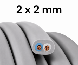 Cable Superplastico 2 x 2 mm POR METRO Cable Superplastico 2 x 2 mm POR METRO