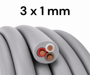 Cable Superplastico 3 x 1 mm POR METRO Cable Superplastico 3 x 1 mm POR METRO